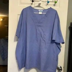 Unisex Scrub Top Size 3X